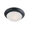 Maxim Essentials 3-Light Flush Mount 5852FTBK - alternate 1